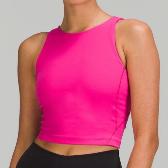 lululemon athletica Tops - Lululemon Align High Neck Tank Top Sonic Pink